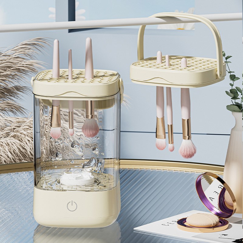 化妆刷自动清洗机神器电动懒人清洁粉扑刷子速干全自动工具不伤毛