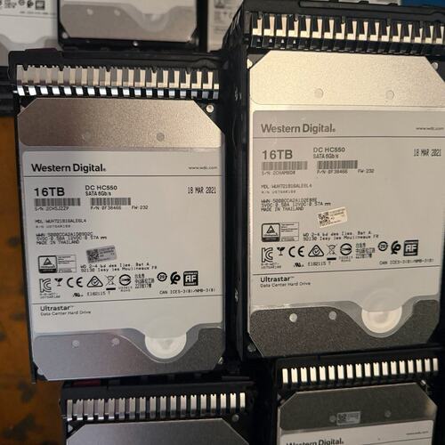 {议价}西数 WD HC550 16T SATA硬盘 拆机外观新，