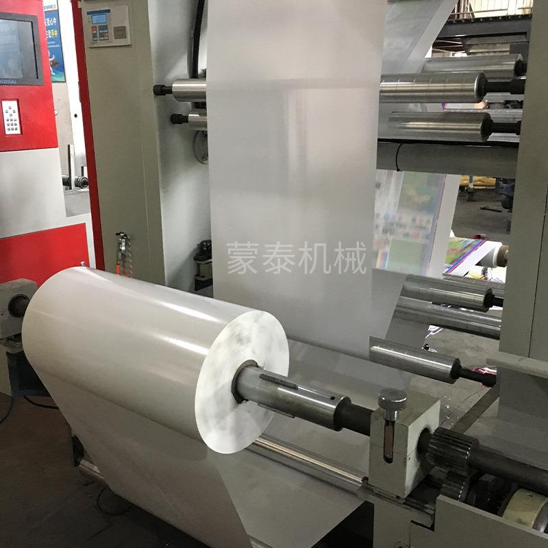 塑料薄膜柔刷版印分一体机四BSHYT6-1色柔版打纸印机张印刷机厂家