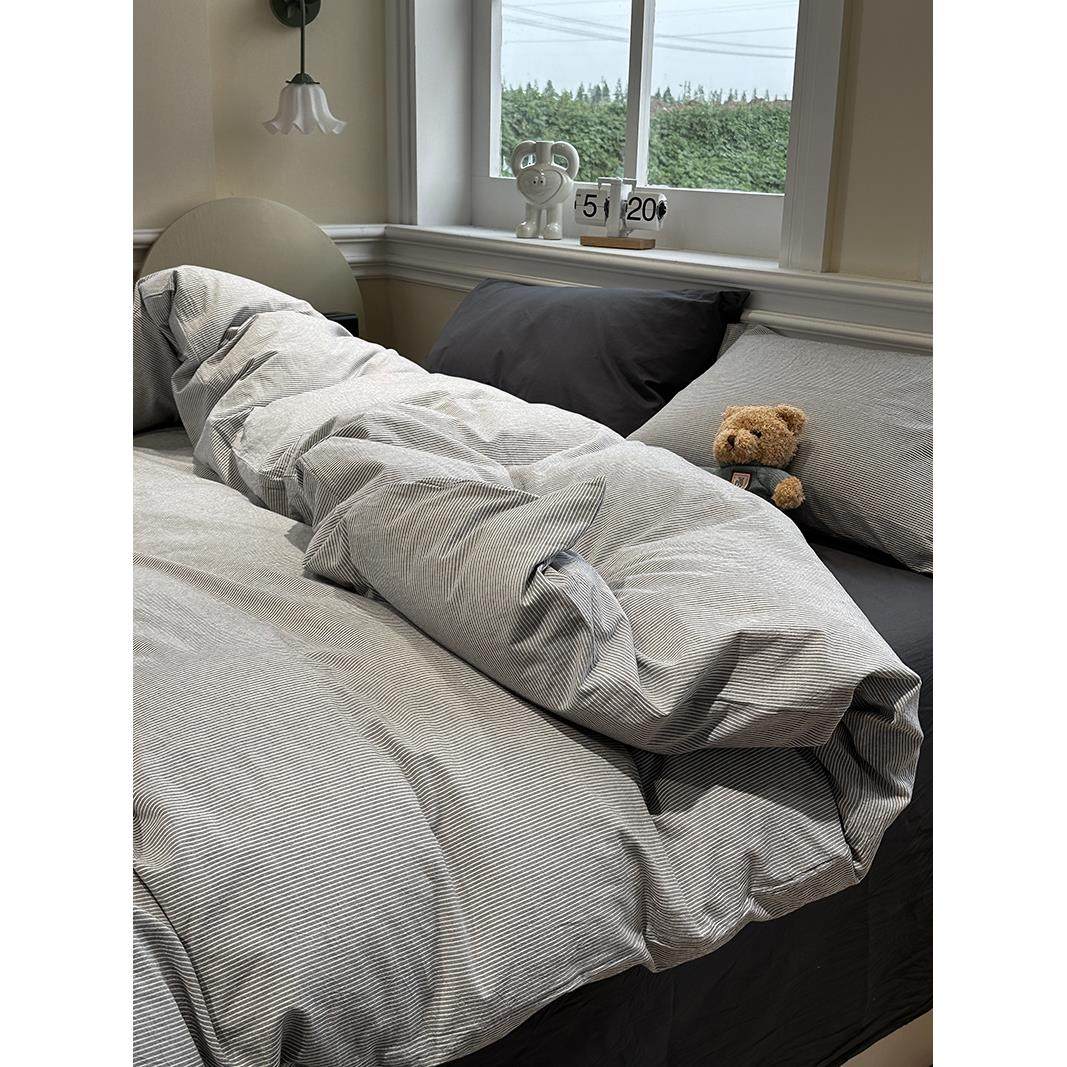 a类床上用品四件套纯棉2025新款全棉床单被套学生宿舍单人三件套3,床上用品,床品套件/四件套/多件套,淘宝优惠券,粉丝福利购,淘宝优惠卷