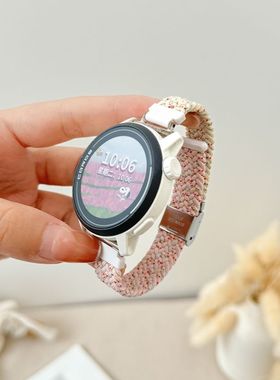 适用高驰corospace3表带PACE2卡扣编织尼龙APEX2拼色亲肤2pro腕带