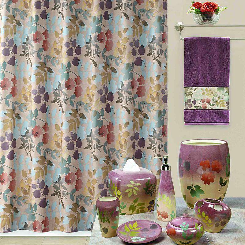 欧式异域复古田园防水浴帘防霉加厚高档涤纶布浴室卫生间洗澡隔断,家庭/个人清洁工具,浴帘,淘宝优惠券,粉丝福利购,淘宝优惠卷