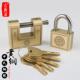 黄铜防水防盗门锁 复古C级锁具挂锁家用 中式