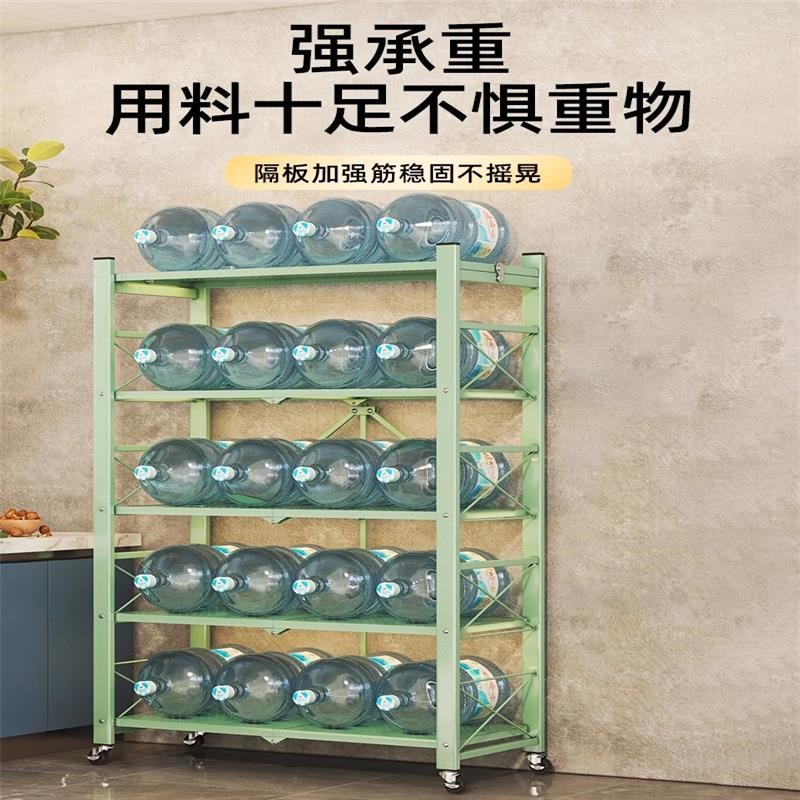 厨房置物架落地多层锅架微波炉烤箱家用多功能储T物架电器收纳架