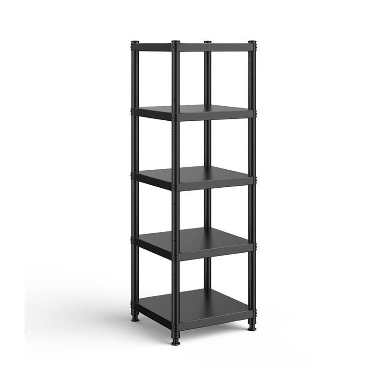 厨房碳钢黑色夹缝置物架30x30ux35x40x45x50x60落地多层微波炉架