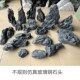 仿真玻璃钢造景j石头影视剧组软装 设计景观奇石户外庭院摆件英德
