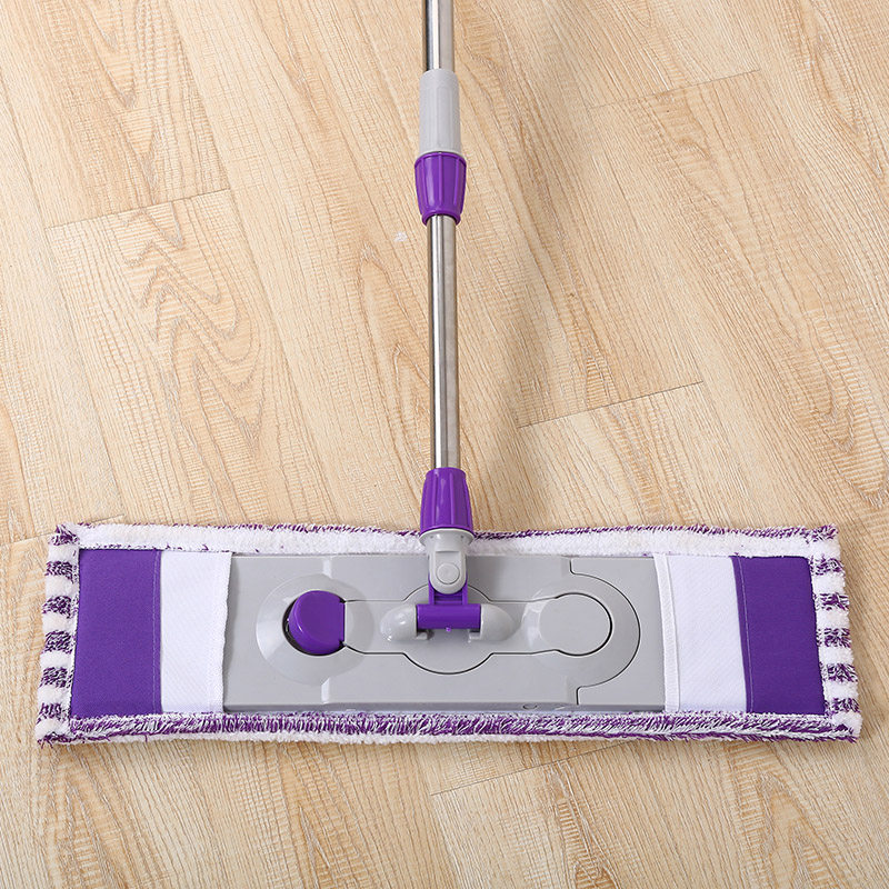 大平板拖把家用木l地板平拖托把尘推墩布旋转拖布套式棉线实木地