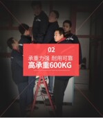 家用折叠梯i子加厚铝合金人字楼梯加宽踏步钢管四五六步爬梯 包邮