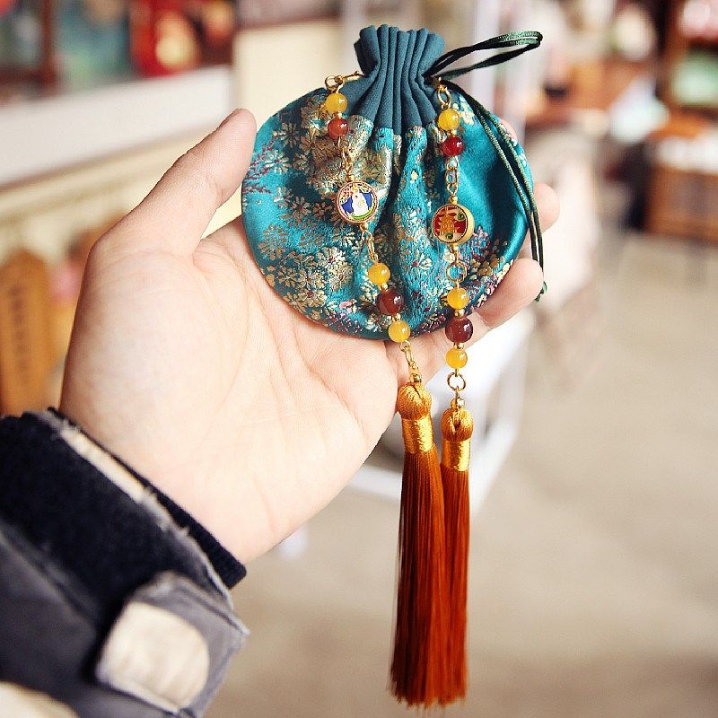 清明端午节锦觅辰安香囊锦缎香袋中国风汉服O流苏随身挂件香包荷,居家日用,香包/香囊,淘宝优惠券,粉丝福利购,淘宝优惠卷