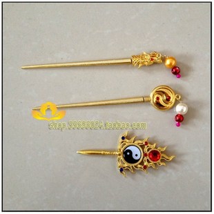 道观道士法器法帽高功帽法冠正一派帽五K老冠火焰冠法帽莲花道帽