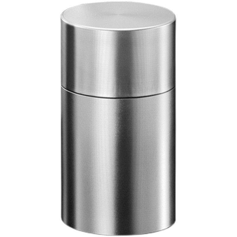 金属茶叶罐户外随身便携带u密封罐耐腐蚀带胶圈防水防潮烟丝罐刻