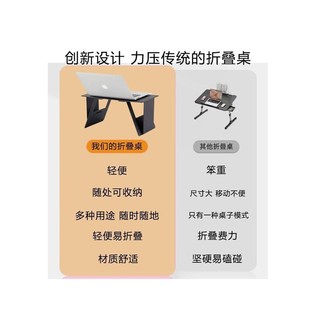 车载折叠桌可折叠卡片电脑平板小桌板支架M超轻薄宿舍床上桌多功