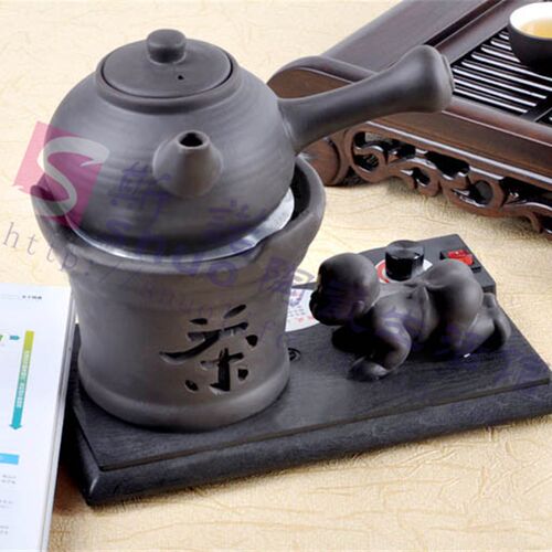陶瓷电陶炉烧水壶茶具陶瓷t电热水壶功夫泡茶炉陶然炉电茶炉煮茶
