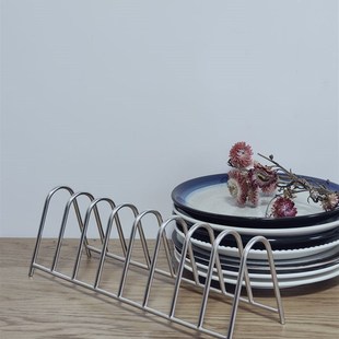 A字款304不锈钢碟子架收纳y盘子架沥水架放碟子架收纳砧板锅盖架