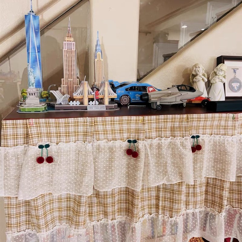 门帘隔断帘免打孔布艺书房玄关厕所卫生间半帘遮挡帘X挂帘魔术贴