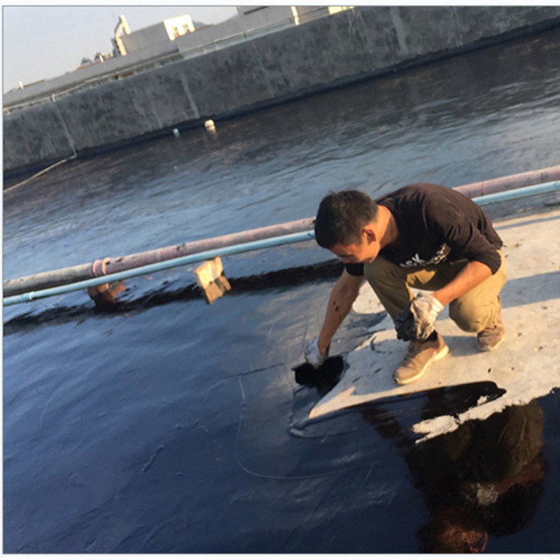 乳化沥青油楼屋顶面聚氨酯防w水涂料木板防腐锈漆道路涵洞卷材打