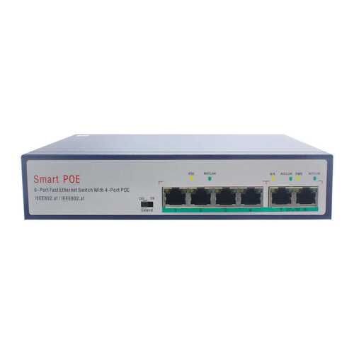 国标POE Switch 交换机 4+2