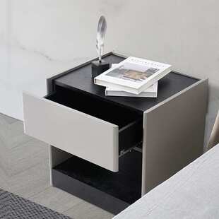 QH810米象家居 免安装床头柜简约现代轻奢床头置物柜床头柜卧室小