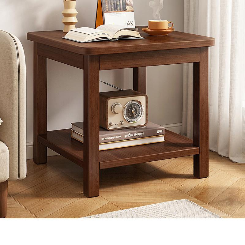小茶几小桌子沙发边几客厅家用茶桌边柜办公室茶台实木方几小方桌