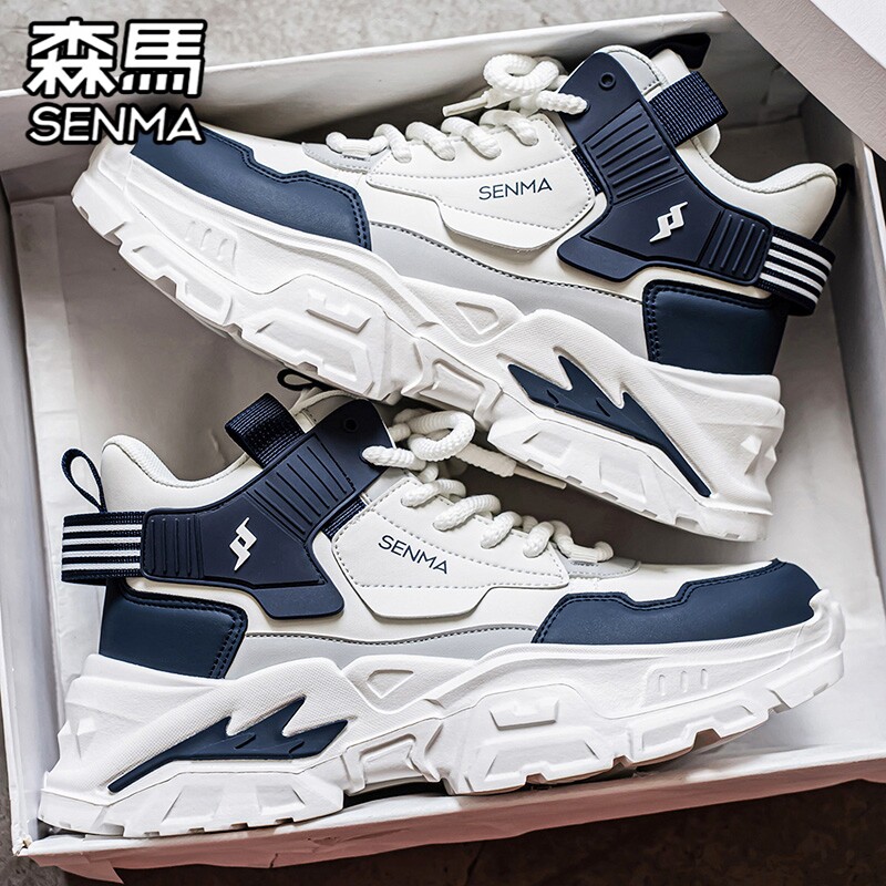 SENMA/森马官方正品男增高老爹鞋