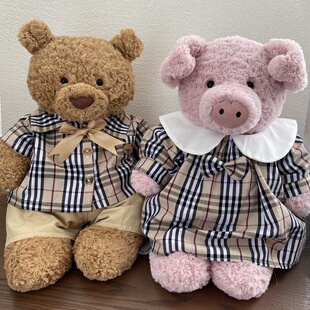 不含玩偶 桐桐妈手作 巴塞罗熊巴纳布斯猪可爱着替娃衣裙子