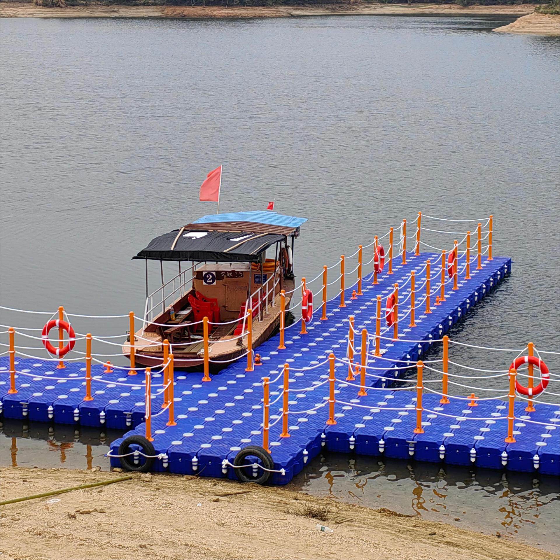 厂家直销海上冲浪浮桥景区浮动栈道游艇俱乐部码头游客观景平台