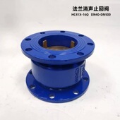 消声止回阀DN50 球墨铸铁HC41X 16Q法兰立式 DN300