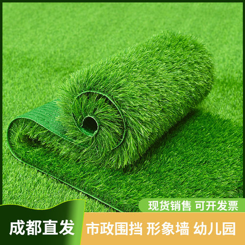 仿真草坪工程围挡装饰人造假草皮户外绿化带盖土假工程专用