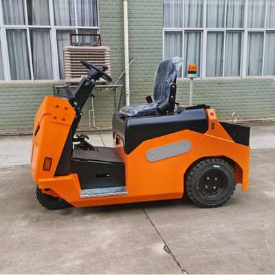 Tractor eléctrico con cabina