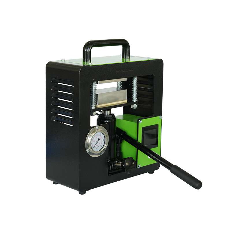 热压机Oil Extraction Rosin Press Machine双发热机器液压烫画机