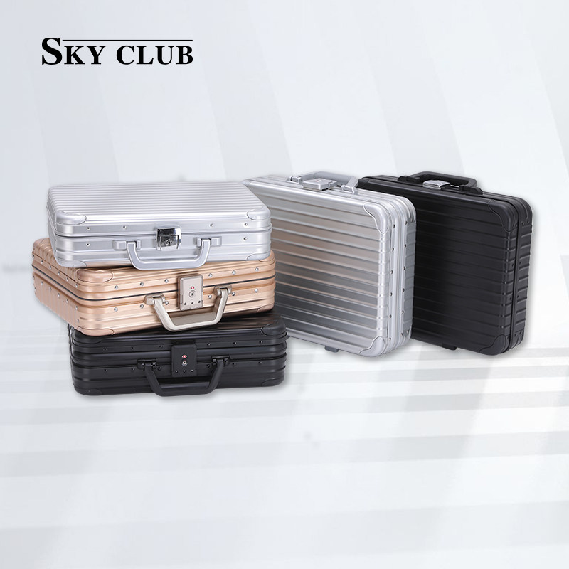 Sky Club铝镁合金手提箱密码箱器材箱钱箱商务文件仪器设备保险箱