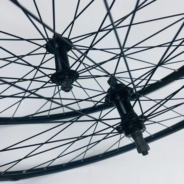 700C公路轮组i C刹v刹公路自行车轮组快拆花鼓双层铝合金加厚车圈