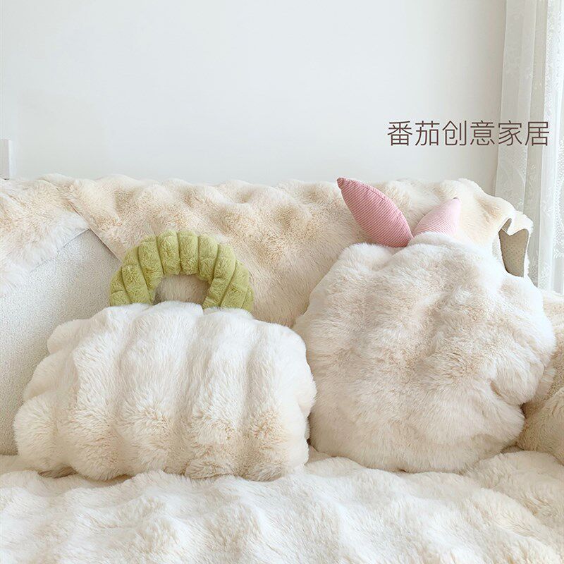 抱枕被两用二合一毯子撸猫感毛绒秋冬午睡盖毯兔毛绒抱Y枕靠垫车,居家布艺,抱枕被,淘宝优惠券,粉丝福利购,淘宝优惠卷