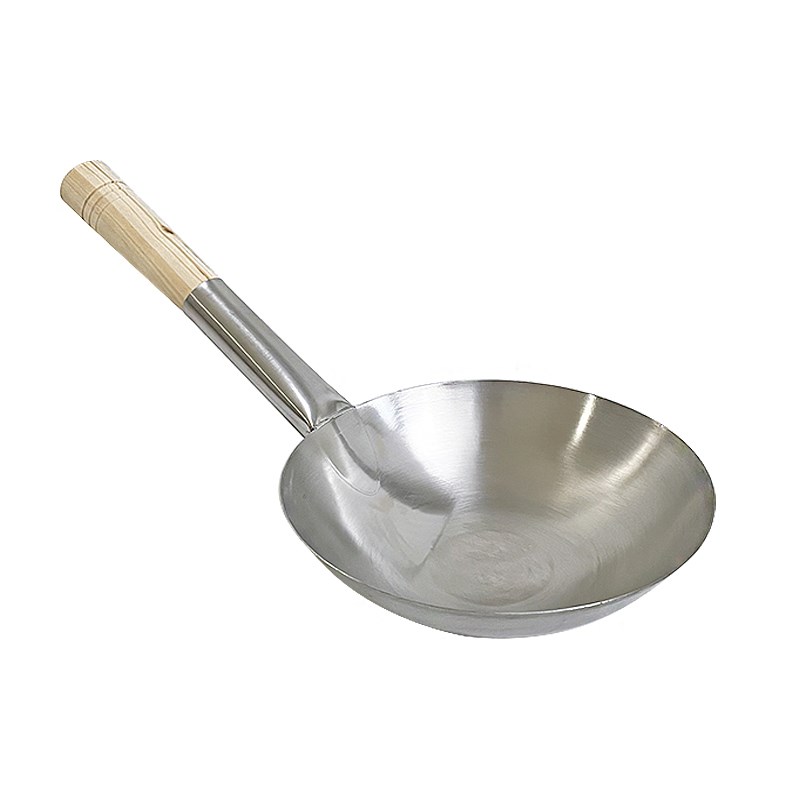 不锈钢水瓢木柄钢柄水勺水舀子水壳饲料勺K大锅瓢汤勺短柄菜壳特