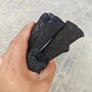 荔枝果木炭无烟烧烤碳家用烧烤木炭环保炭烤火专Q用炭块碳碎10斤