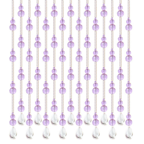 门帘紫色水晶珠h帘卫生间卧室玄关隔断 风水葫芦挂帘子粉色帘 子