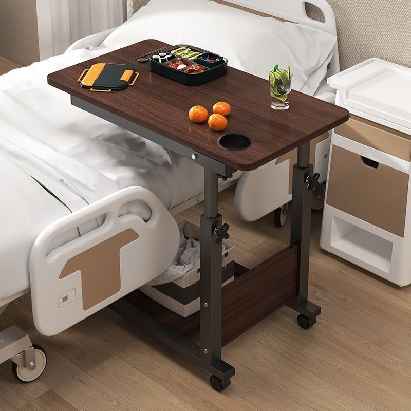 家用护理桌病人床k上餐桌床边桌可移动可升降可折叠养老院病床桌