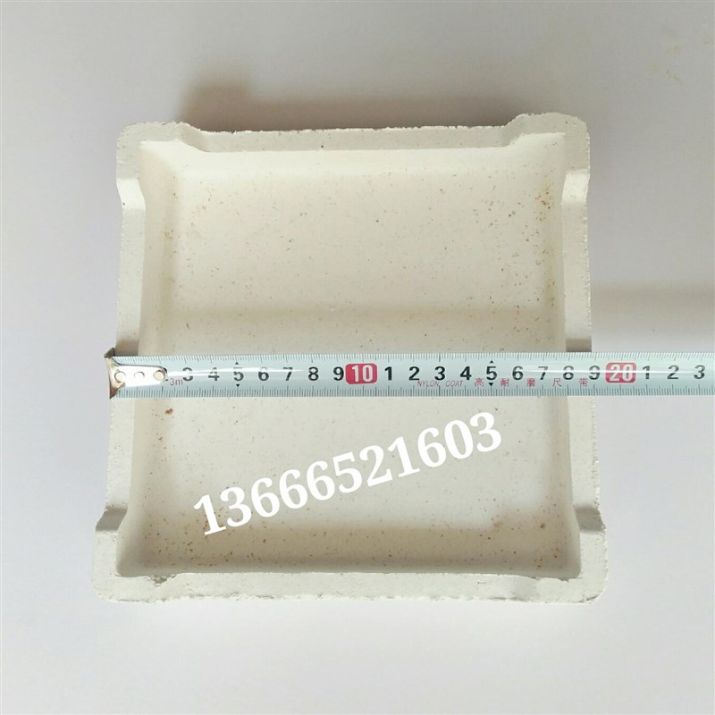 1600度刚玉莫来石匣钵 耐火匣钵 高温匣钵 坩埚 耐火砖Q190x190x4