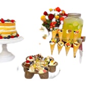 甜筒支架多层透明冰淇淋展示架甜品摆台冰激凌O蛋筒脆皮亚克力架