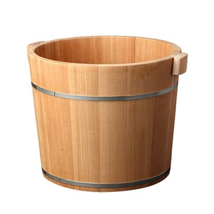 香椿木实木泡脚桶j加厚足浴桶家用过小腿原木无油漆泡脚木桶洗脚