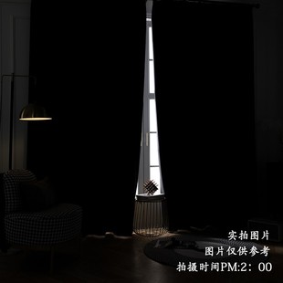 拼接全遮光布卧室客厅带杆全套送罗马杆免打孔安 窗帘2021年h新款
