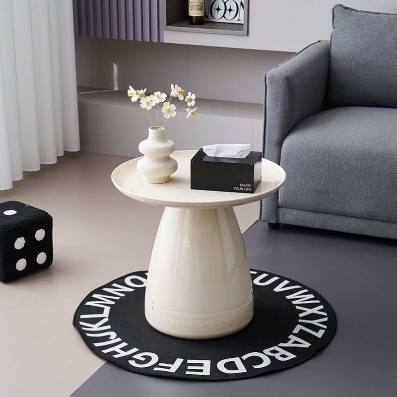 奶油风客c厅沙发旁边落地摆件茶几桌边几高级感卧室床头家居装饰,家居饰品,落地摆件,淘宝优惠券,粉丝福利购,淘宝优惠卷