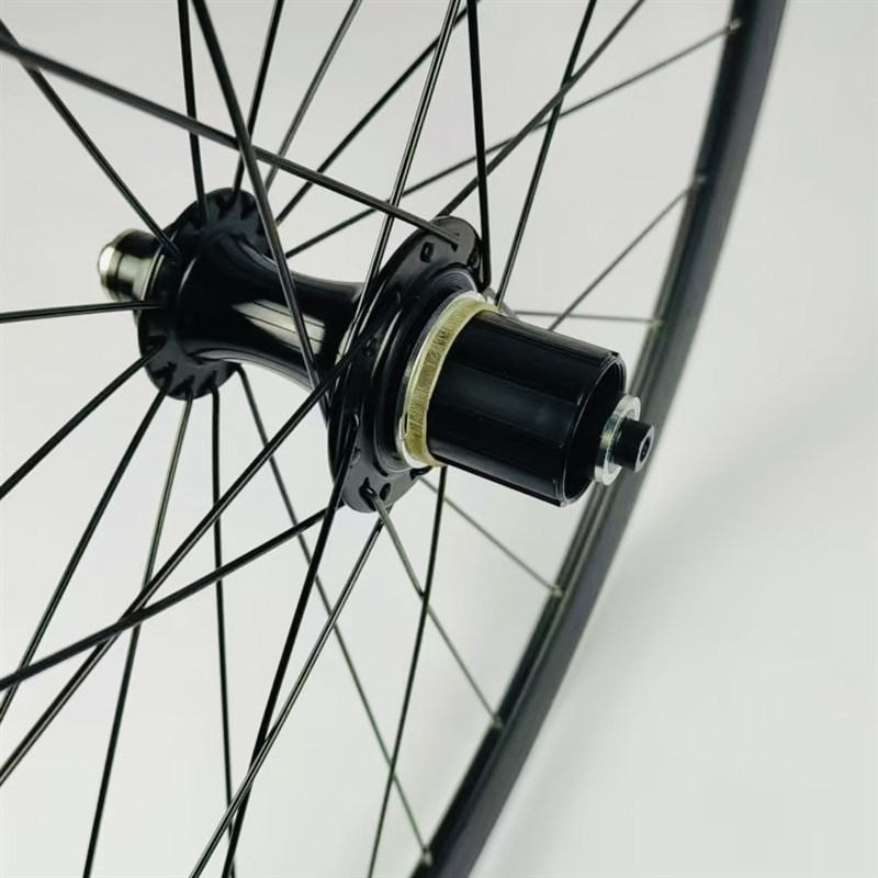 700c公路车轮组4培林120响6爪3齿28孔高框O轮组铝合金加厚3层车圈