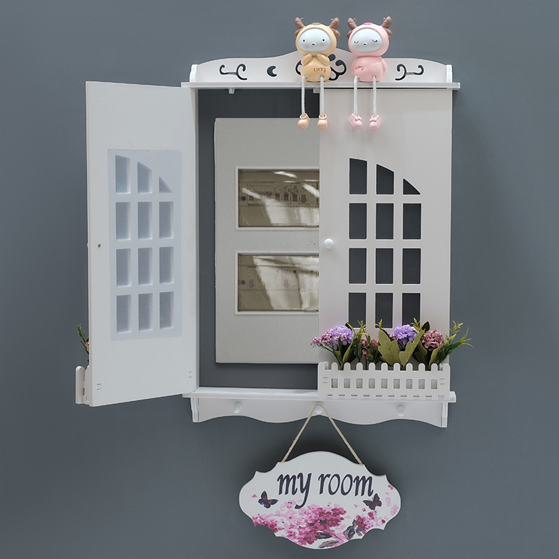 免打孔明暗装强弱电闸壁挂装饰画多媒体遮挡电表箱U相框变电空开