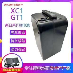 新日XC1 CT1电动踏板车锂电池48国标专用