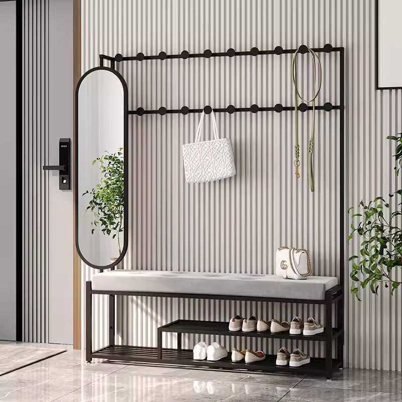 入户换鞋凳衣帽架挂衣架360°旋转镜子家用鞋柜挂衣架一体多功能,鲜花速递/花卉仿真/绿植园艺,其它园艺用品,淘宝优惠券,粉丝福利购,淘宝优惠卷