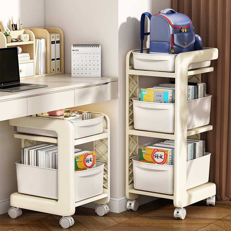 书包置物架可移动小推车书桌下落地放书本储物柜神器滑轮收纳书架,鲜花速递/花卉仿真/绿植园艺,其它园艺用品,淘宝优惠券,粉丝福利购,淘宝优惠卷
