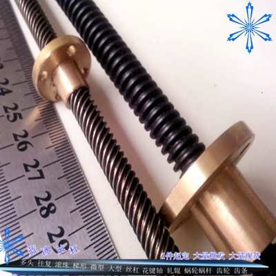梯形丝杆丝杠方铜螺母NSBL/NSBR-D10 12 14 16 18 20 22 25 28 32
