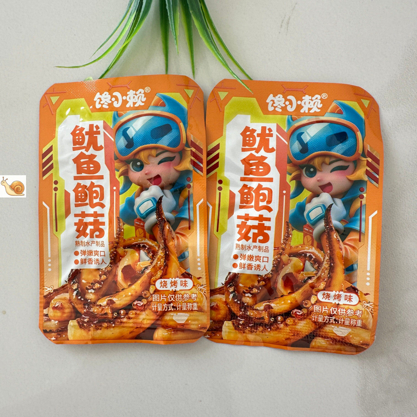 香辣鱿鱼丝即食铁板鱿鱼食品
