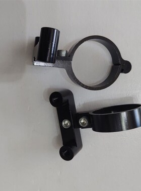 电动车电摩改装前减震铝材泥瓦支架rpm法H斯特ls挡泥板31 33芯减